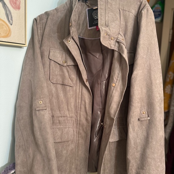 Vince Camuto suede fall Jacket - Picture 2 of 6